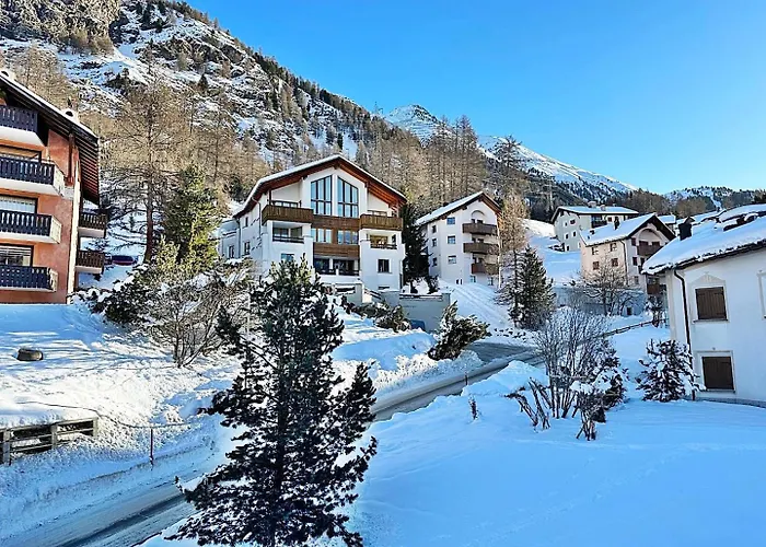 Maisonette - 45m2 Zum Relaxen, Mit Garage - Me17-b Apartment Pontresina