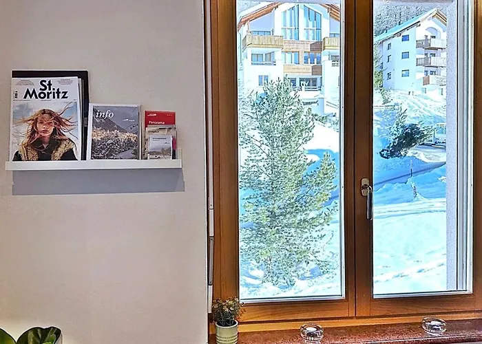 Maisonette - 45m2 Zum Relaxen, Mit Garage - Me17-b Apartment Pontresina