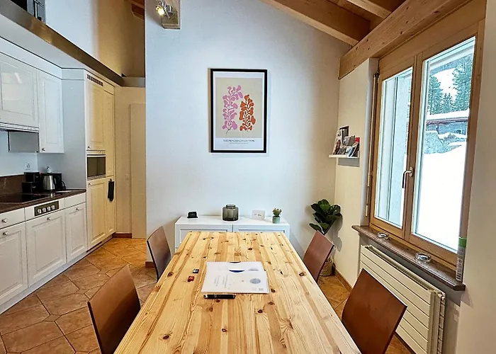 Maisonette - 45m2 Zum Relaxen, Mit Garage - Me17-b Pontresina